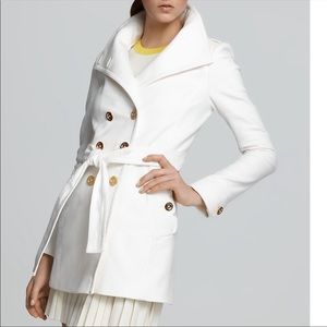 Juicy Couture White/Gold Trench Coat
